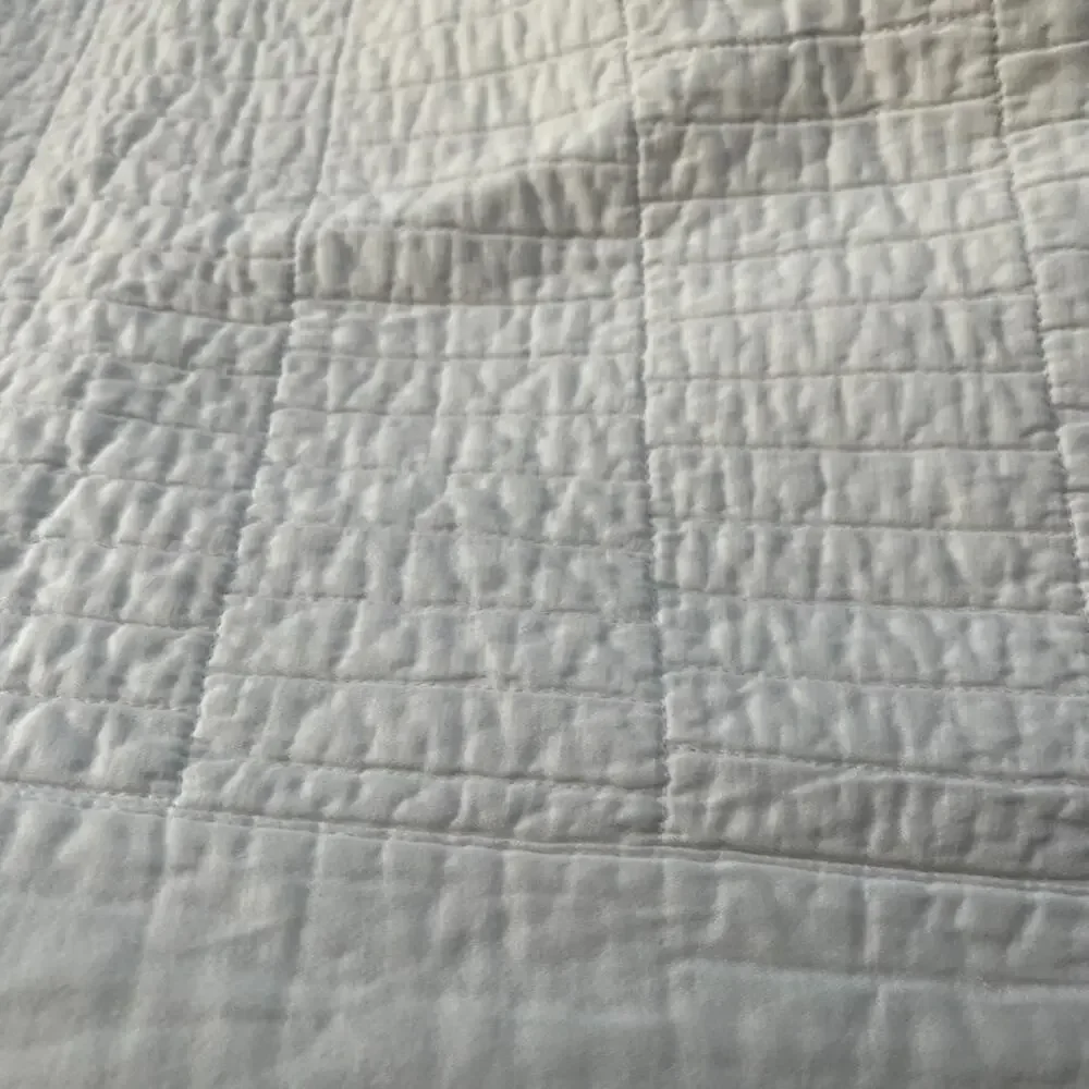 Real Simple Cotton Quilt Textured Bedspread Coverlet 90